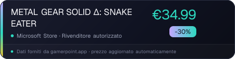 METAL GEAR SOLID Δ: SNAKE EATER