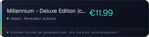 Millennium - Deluxe Edition (contains Game+Guide+Goodies)