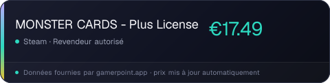 MONSTER CARDS - Plus License