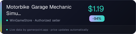 Motorbike Garage Mechanic Simulator