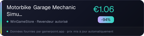 Motorbike Garage Mechanic Simulator