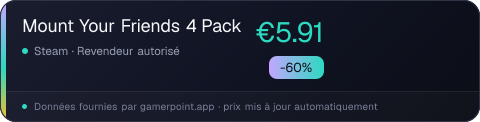 Mount Your Friends 4 Pack