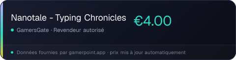 Nanotale - Typing Chronicles