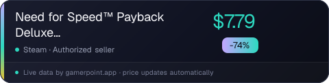 Need for Speed™ Payback Deluxe Edition