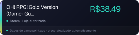OH! RPG! Gold Version (Game+Guide)
