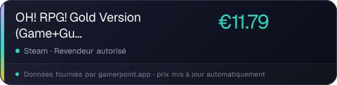 OH! RPG! Gold Version (Game+Guide)