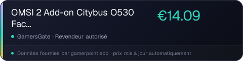 OMSI 2 Add-on Citybus O530 Facelift