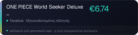ONE PIECE World Seeker Deluxe Edition