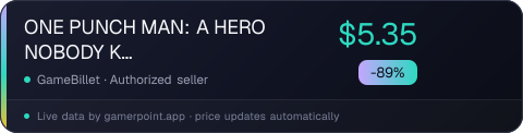 ONE PUNCH MAN: A HERO NOBODY KNOWS