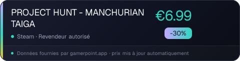 PROJECT HUNT - MANCHURIAN TAIGA