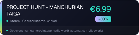 PROJECT HUNT - MANCHURIAN TAIGA