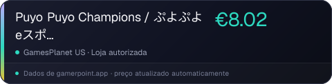 Puyo Puyo Champions / ぷよぷよ eスポーツ