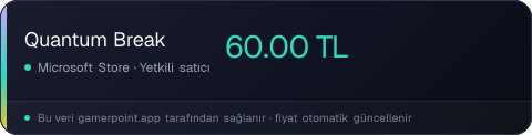 Quantum Break