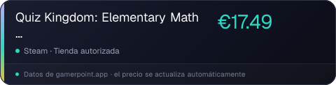 Quiz Kingdom: Elementary Math Kids RPG