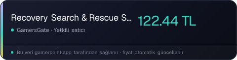 Recovery Search & Rescue Simulation