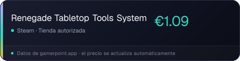Renegade Tabletop Tools System