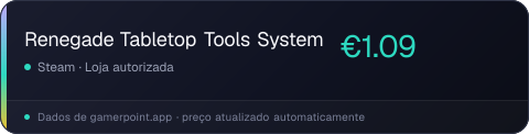 Renegade Tabletop Tools System
