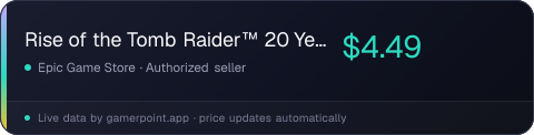 Rise of the Tomb Raider™ 20 Year Celebration