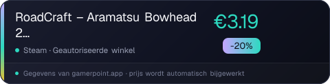 RoadCraft – Aramatsu Bowhead 20T