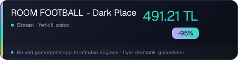ROOM FOOTBALL - Dark Place
