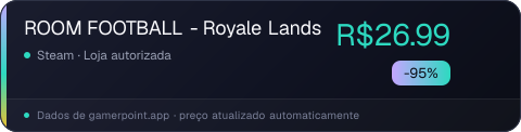 ROOM FOOTBALL - Royale Lands