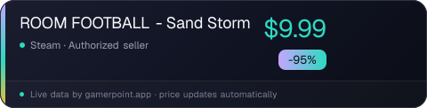 ROOM FOOTBALL - Sand Storm