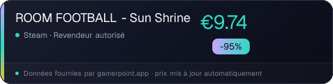 ROOM FOOTBALL - Sun Shrine