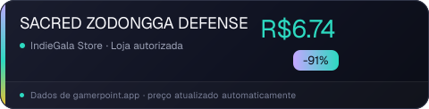 SACRED ZODONGGA DEFENSE