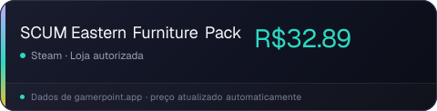 SCUM Eastern Furniture Pack