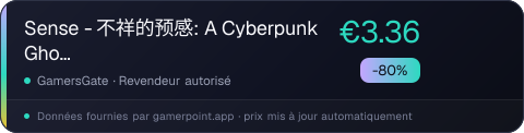 Sense - 不祥的预感: A Cyberpunk Ghost Story