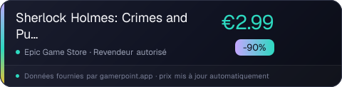 Sherlock Holmes: Crimes and Punishments