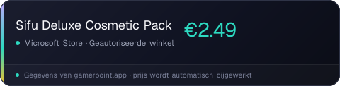 Sifu Deluxe Cosmetic Pack
