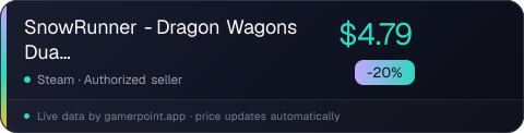 SnowRunner - Dragon Wagons Dual Pack