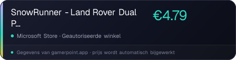 SnowRunner - Land Rover Dual Pack