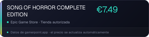 SONG OF HORROR COMPLETE EDITION