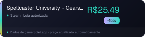 Spellcaster University - Gears and Gobelins