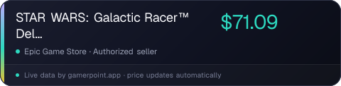 STAR WARS: Galactic Racer™ Deluxe Edition