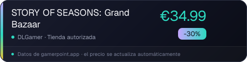 STORY OF SEASONS: Grand Bazaar