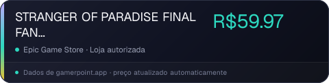 STRANGER OF PARADISE FINAL FANTASY ORIGIN