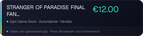 STRANGER OF PARADISE FINAL FANTASY ORIGIN