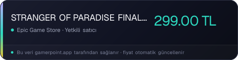 STRANGER OF PARADISE FINAL FANTASY ORIGIN