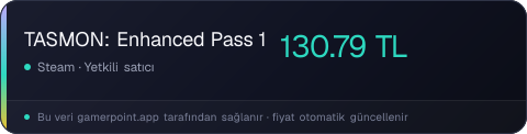 TASMON: Enhanced Pass 1