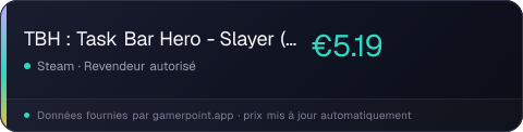 TBH : Task Bar Hero - Slayer (Class)