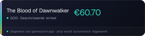 The Blood of Dawnwalker