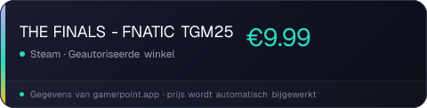 THE FINALS - FNATIC TGM25