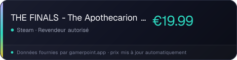 THE FINALS - The Apothecarion Set