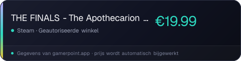 THE FINALS - The Apothecarion Set