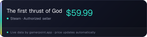 The first thrust of God