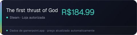 The first thrust of God