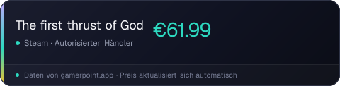 The first thrust of God